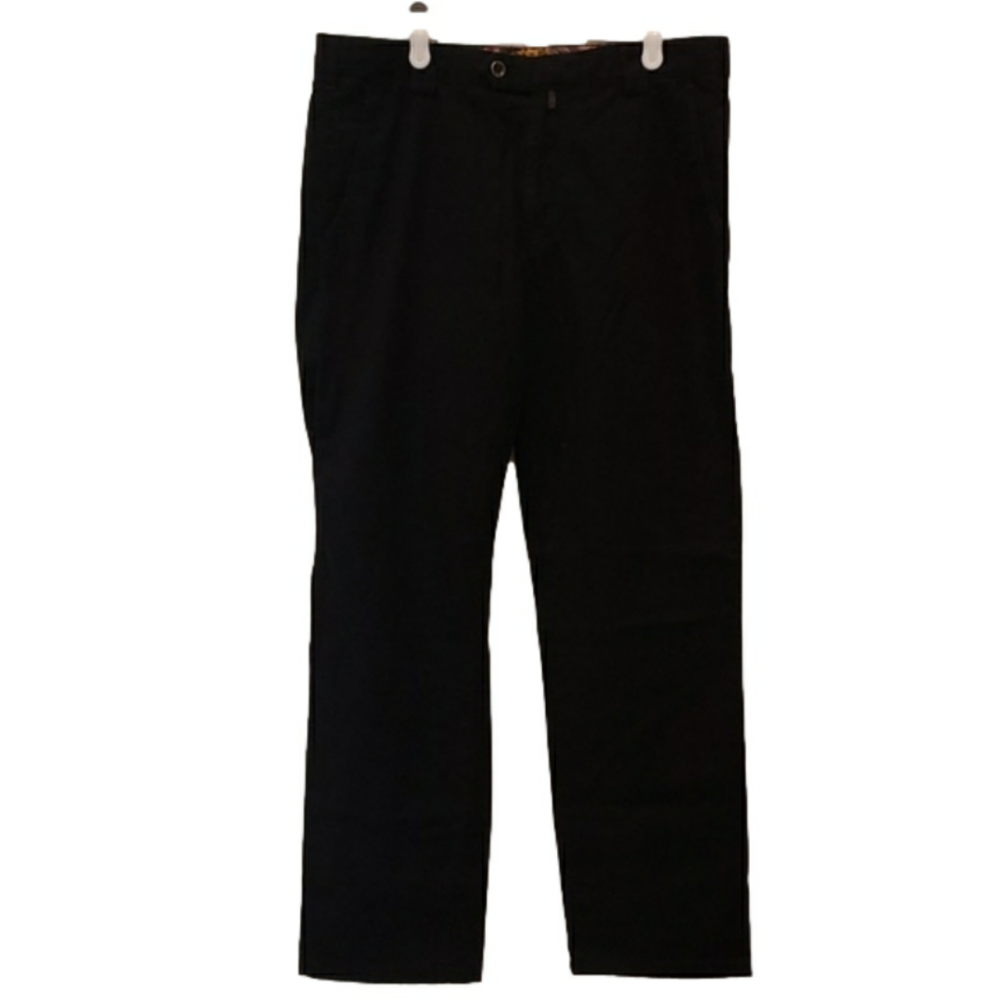 MEYER Pants Black Modern Comfort Roma Men's Size 50